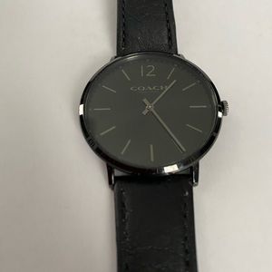 Coach watch/men/black